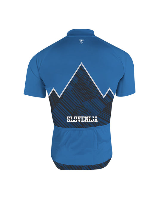 Personaliziran kolesarski dres Modri Triglav M/Ž