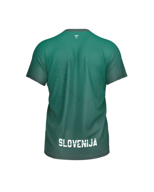 Funkcijska majica Slovenija Green M/Ž