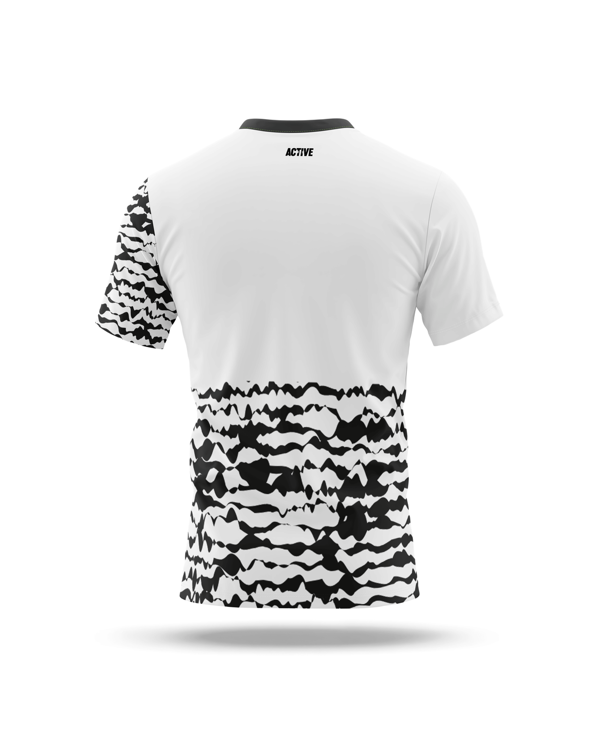 Funkcijska Padel Tenis majica - Black stripes M/Ž