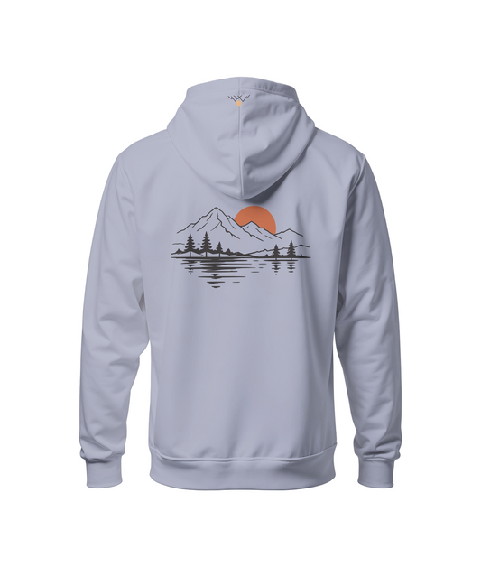Hoodie Explore, zadaj