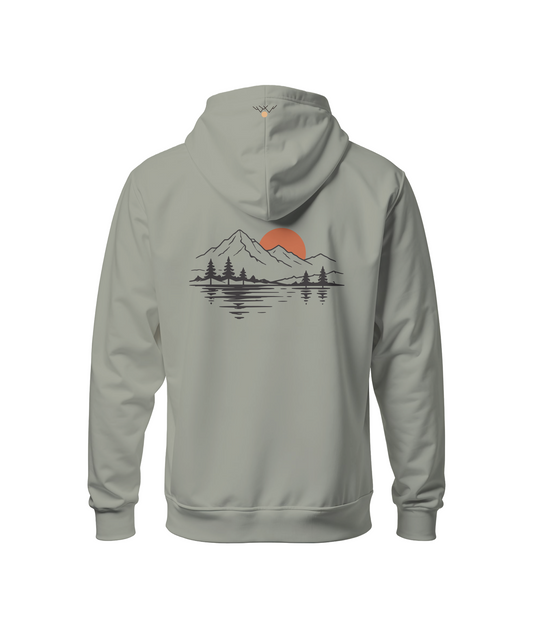 Hoodie Into the Wild, zadaj
