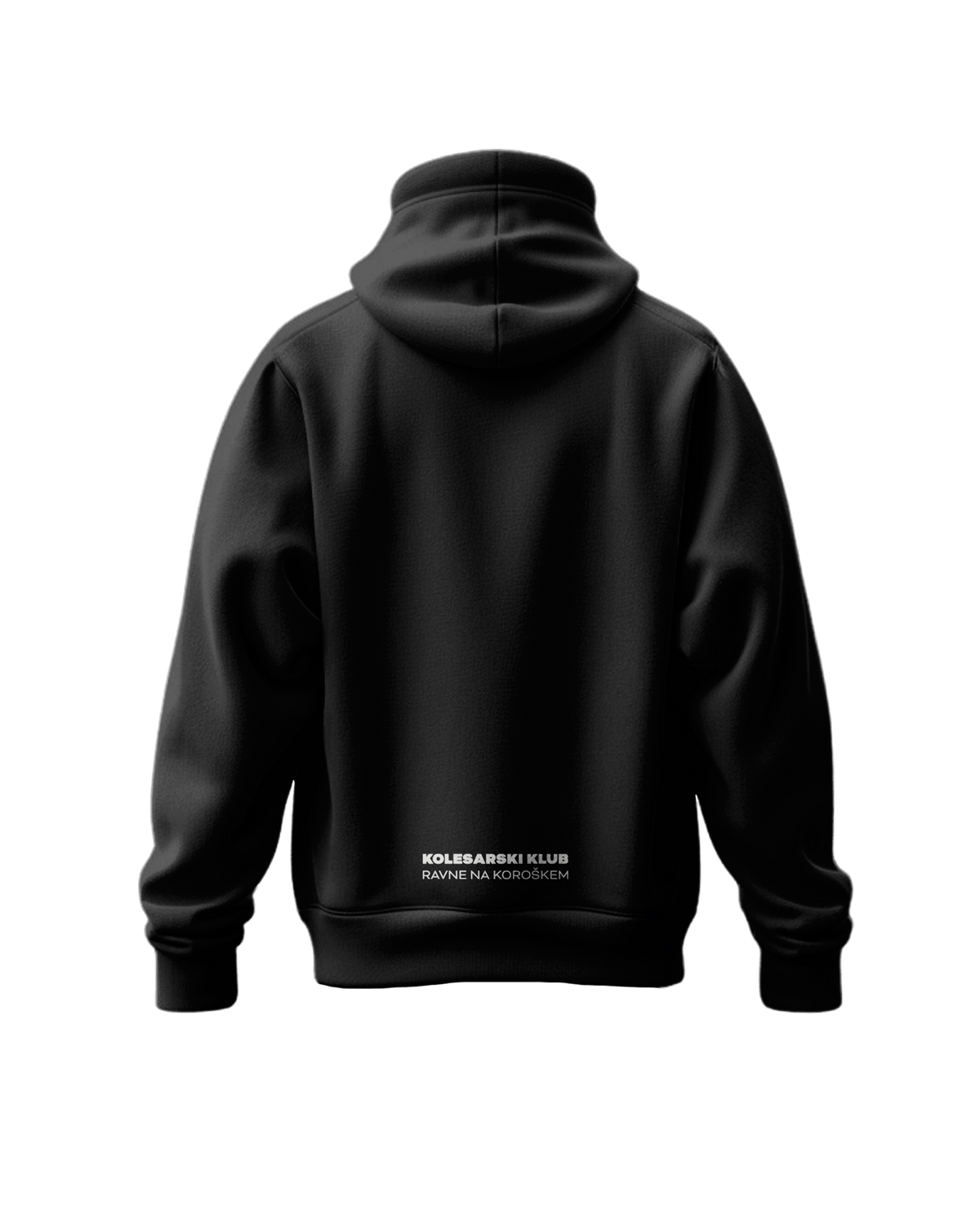 Hoodie Kolesarski klub Ravne x Active – zadaj