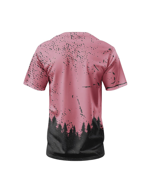 MTB Enduro majica LR Forest na kratke rokave (unisex)