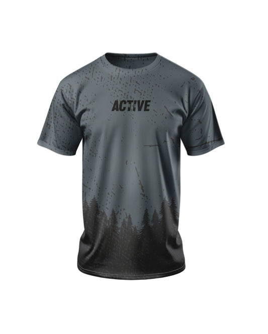 MTB Enduro majica DG Forest na kratke rokave (unisex)