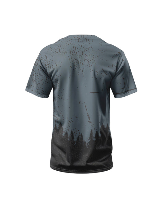 MTB Enduro majica DG Forest na kratke rokave (unisex)