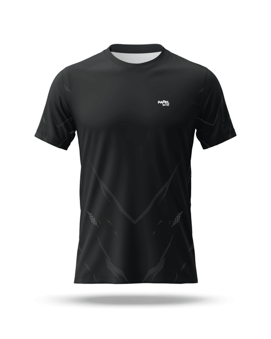 Funkcijska Padel Tenis majica - Black M/Ž