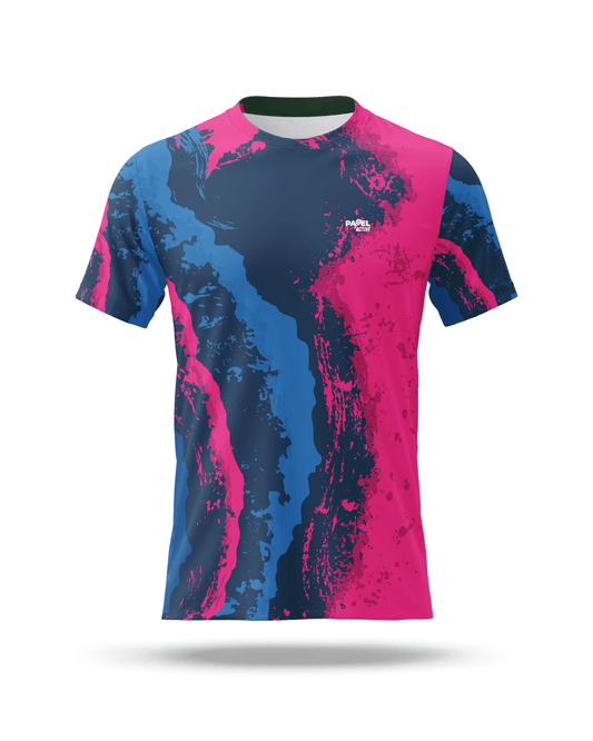 Funkcijska Padel Tenis majica - Color Grunge M/Ž