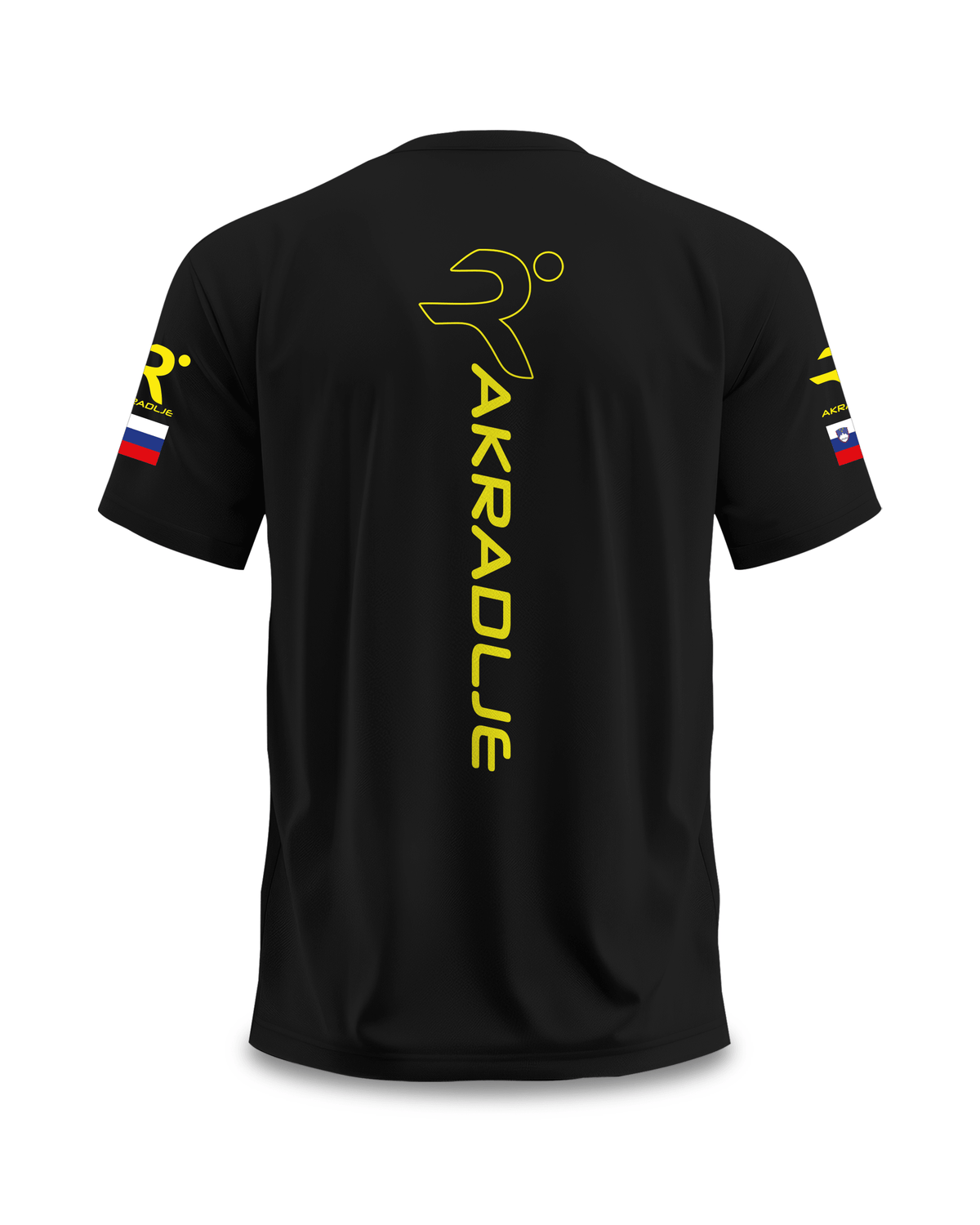Majica AK Radlje x Active – Bombažna (črna)