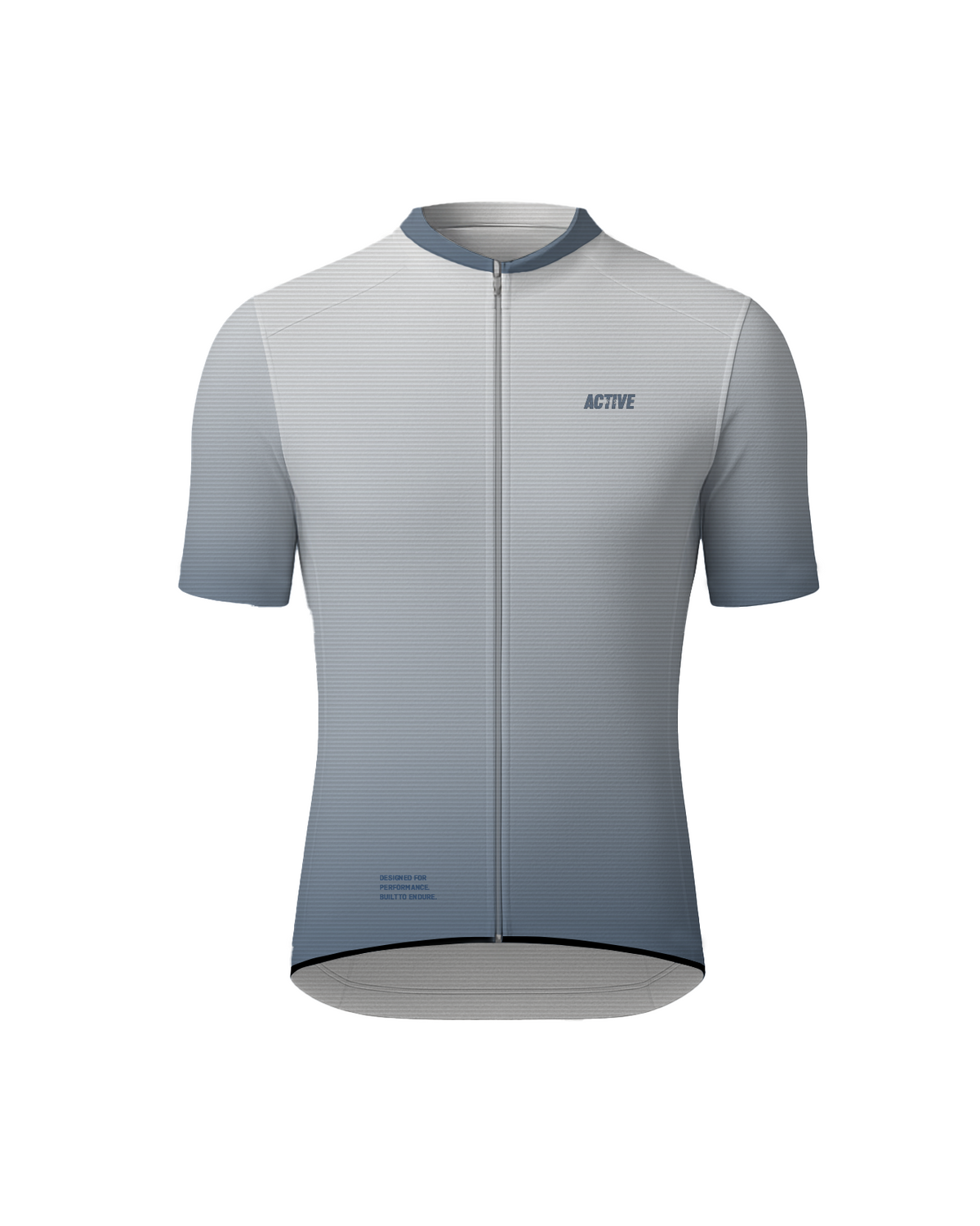 Kolesarski dres Gradient Modra, spredaj