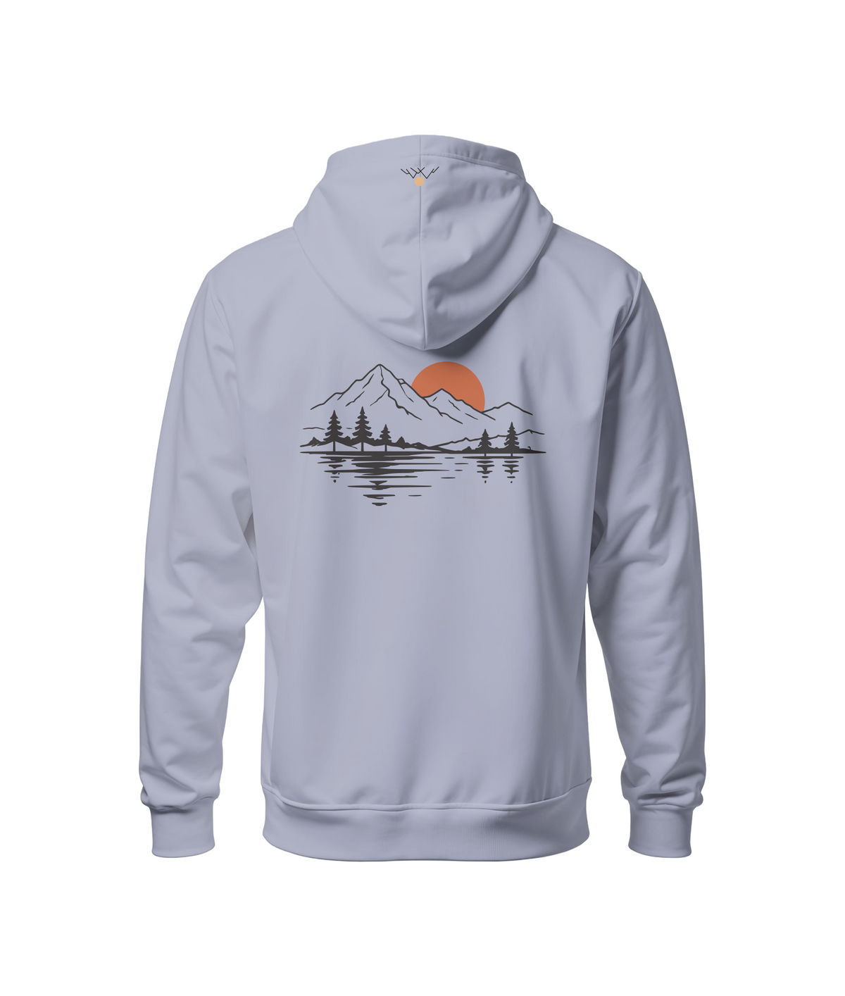 Hoodie Explore, zadaj