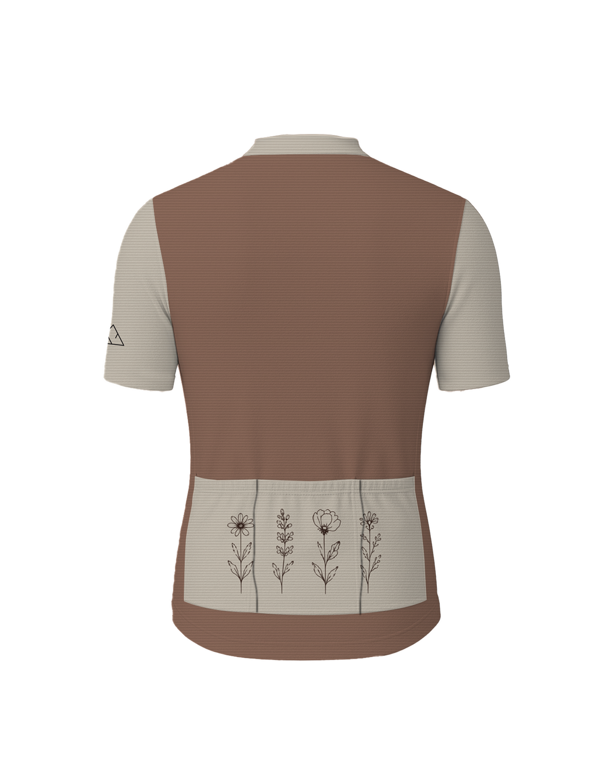 Kolesarski dres Flower Power, zadaj
