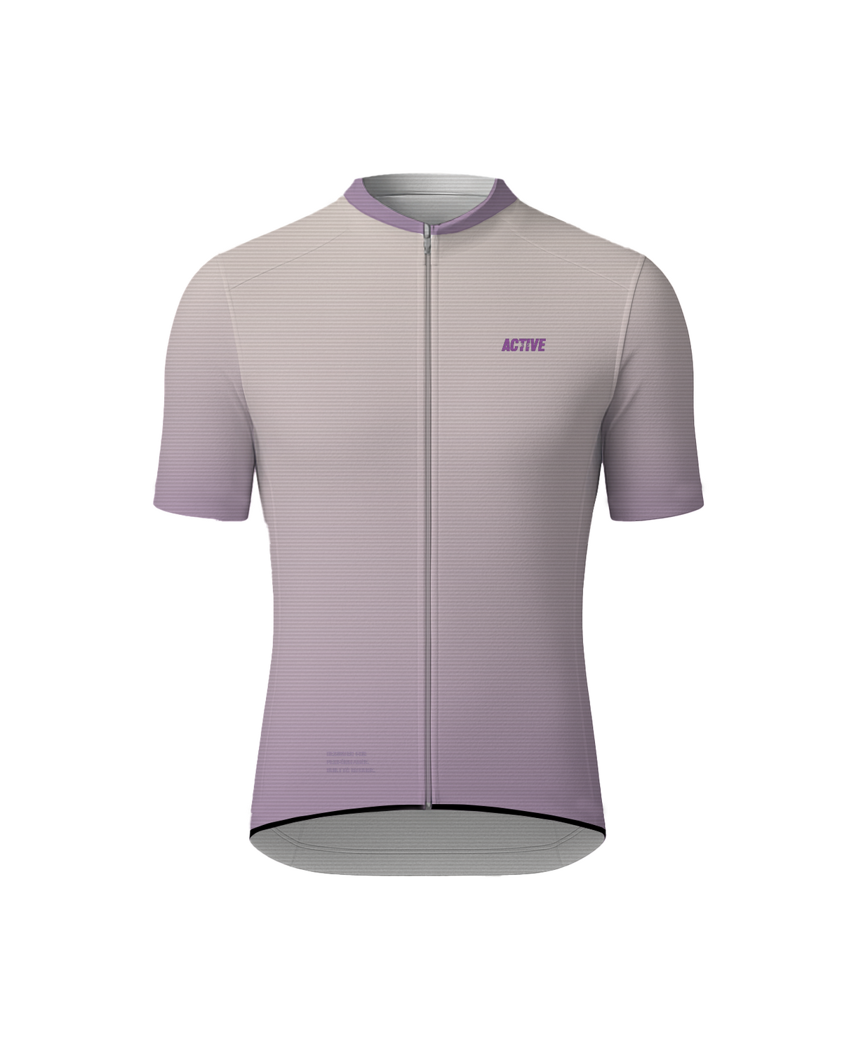 Kolesarski dres Gradient Lila, spredaj