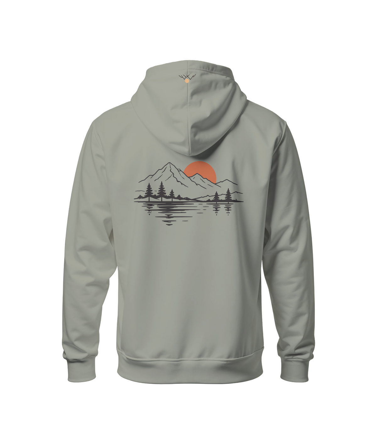 Hoodie Into the Wild, zadaj