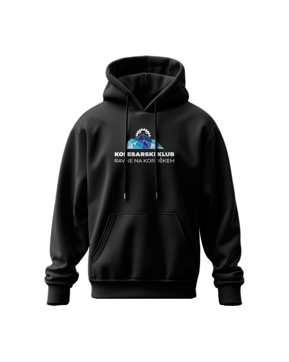 Hoodie Kolesarski klub Ravne x Active – spredaj