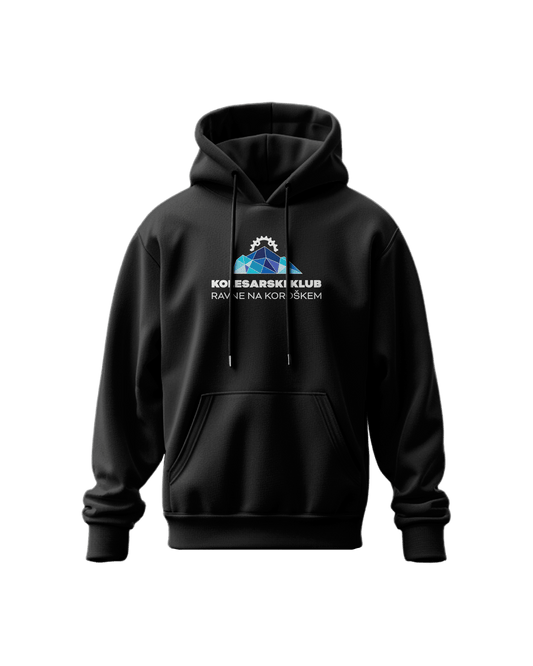 Hoodie Kolesarski klub Ravne x Active – spredaj