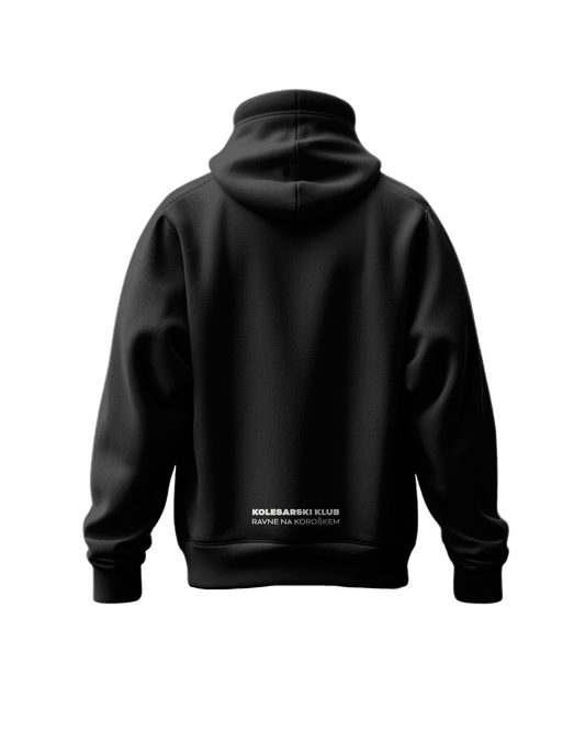 Hoodie Kolesarski klub Ravne x Active – zadaj