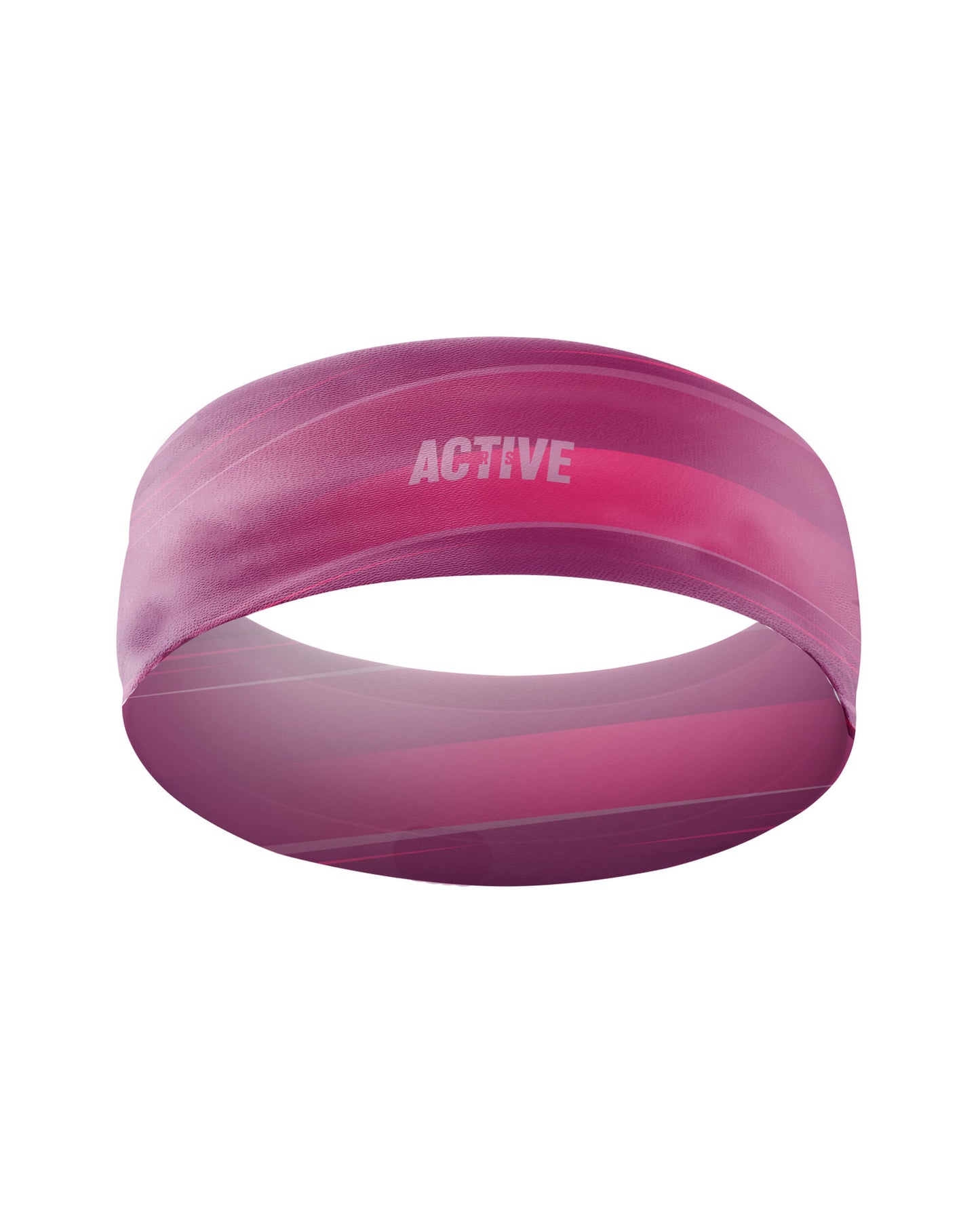 Naglavni športni trak - Pink