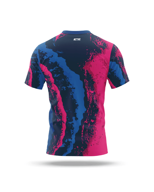 Funkcijska Padel Tenis majica - Color Grunge M/Ž
